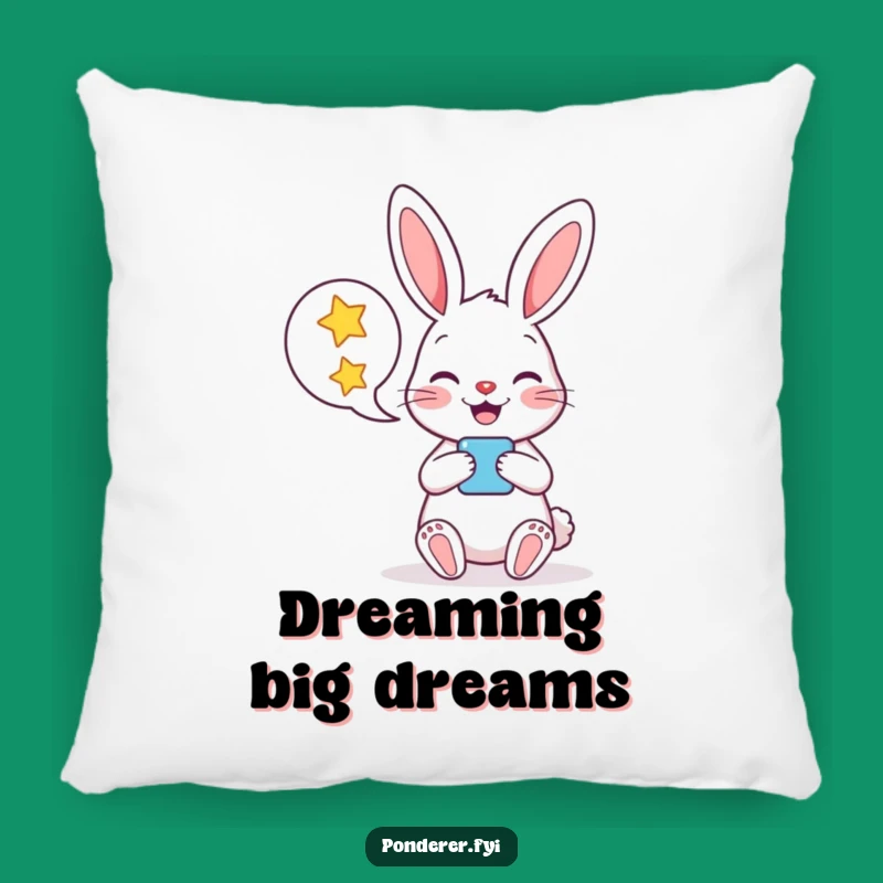 Soft Funny Rabbit Star Bubble Pillow: Cuddle Up with Cosmic Comfort and Humor